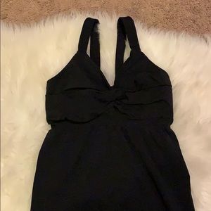 Athleta medium black sports top mint condition